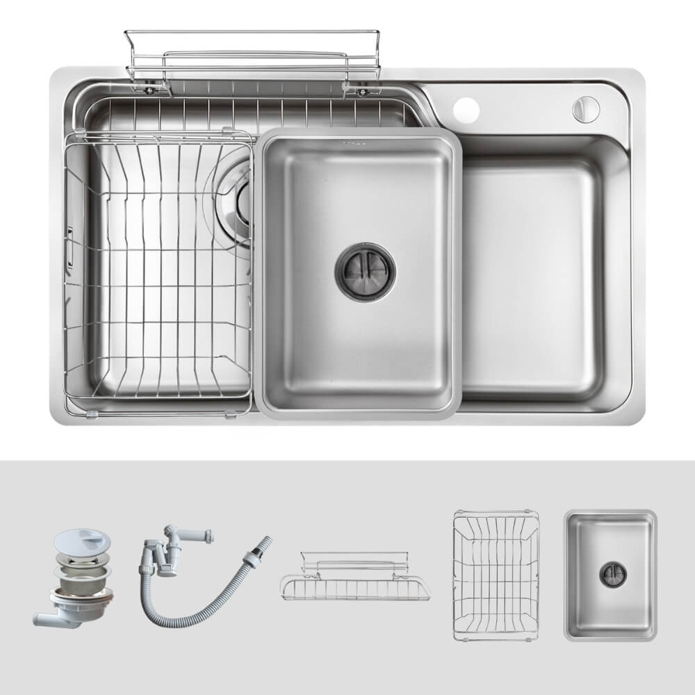 Chậu rửa bát Kluger KH8048FS – S80 Plus
