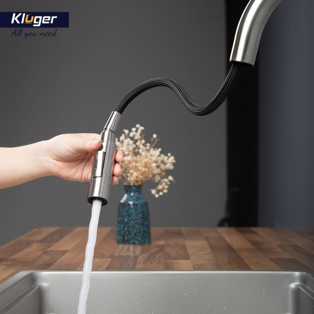 Vòi rửa bát Kluger KLF0008SS