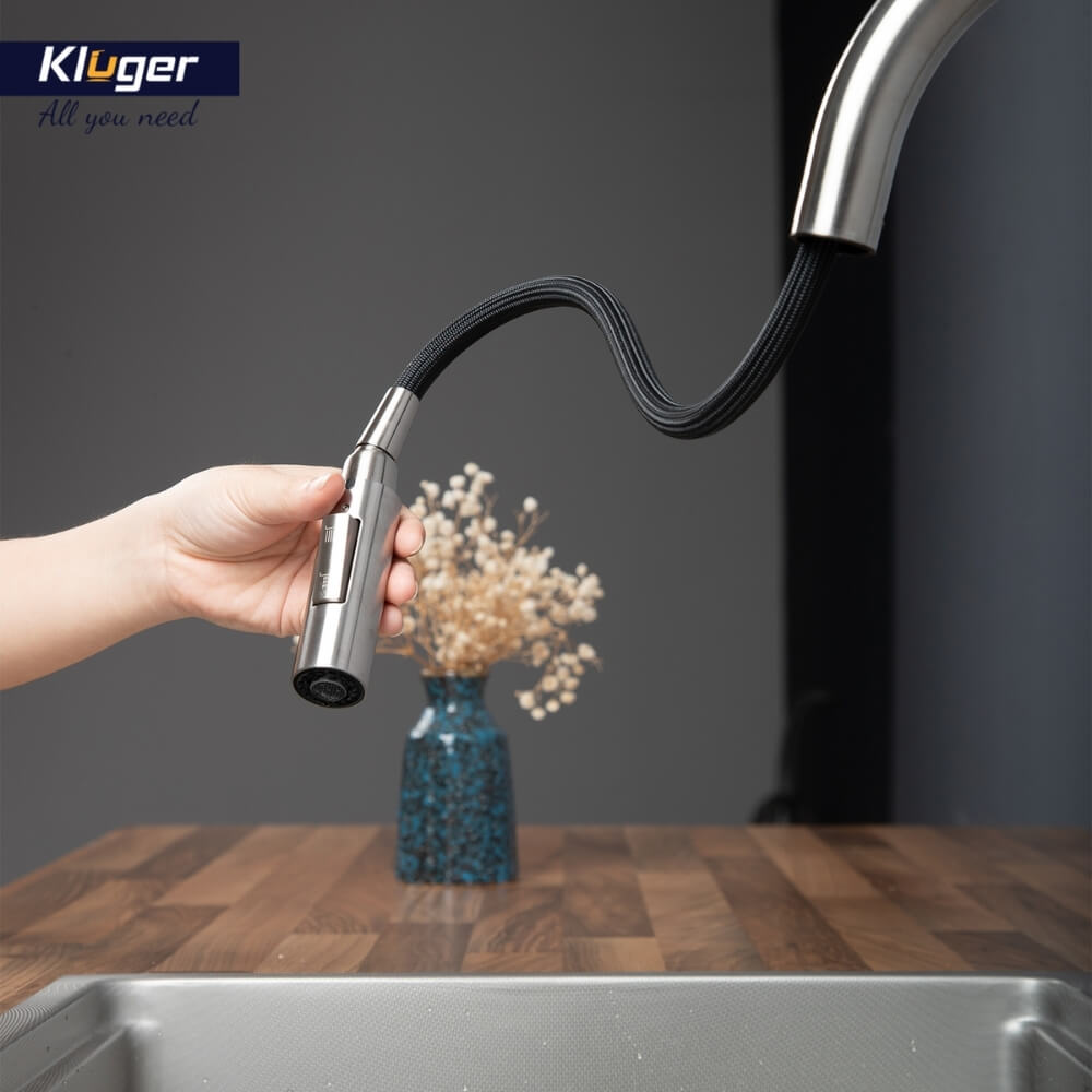 Vòi rửa bát Kluger KLF0008SS