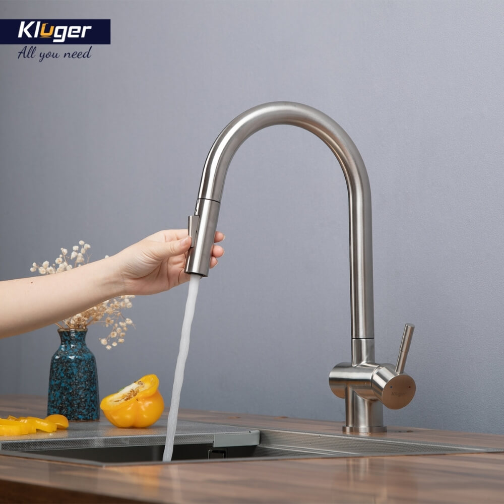 Vòi rửa bát Kluger KLF0008SS