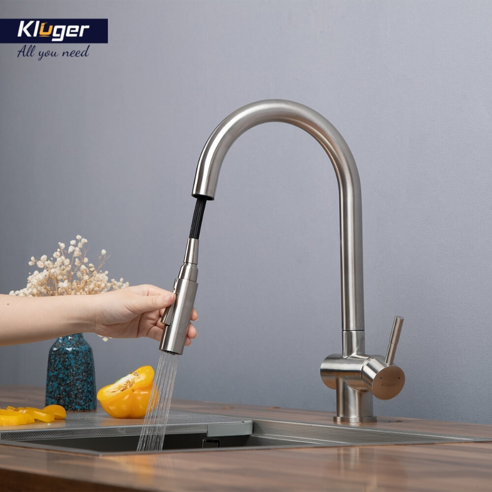 Vòi rửa bát Kluger KLF0008SS